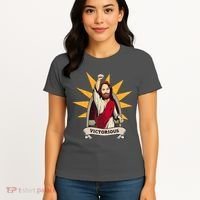 Victorious Jesus Women's T-Shirt thumb 4