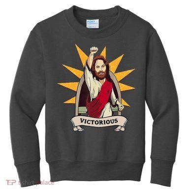 Victorious Jesus Kids Sweatshirt