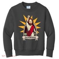 Victorious Jesus Kids Sweatshirt thumb 0