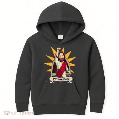 Victorious Jesus Kids Hoodie