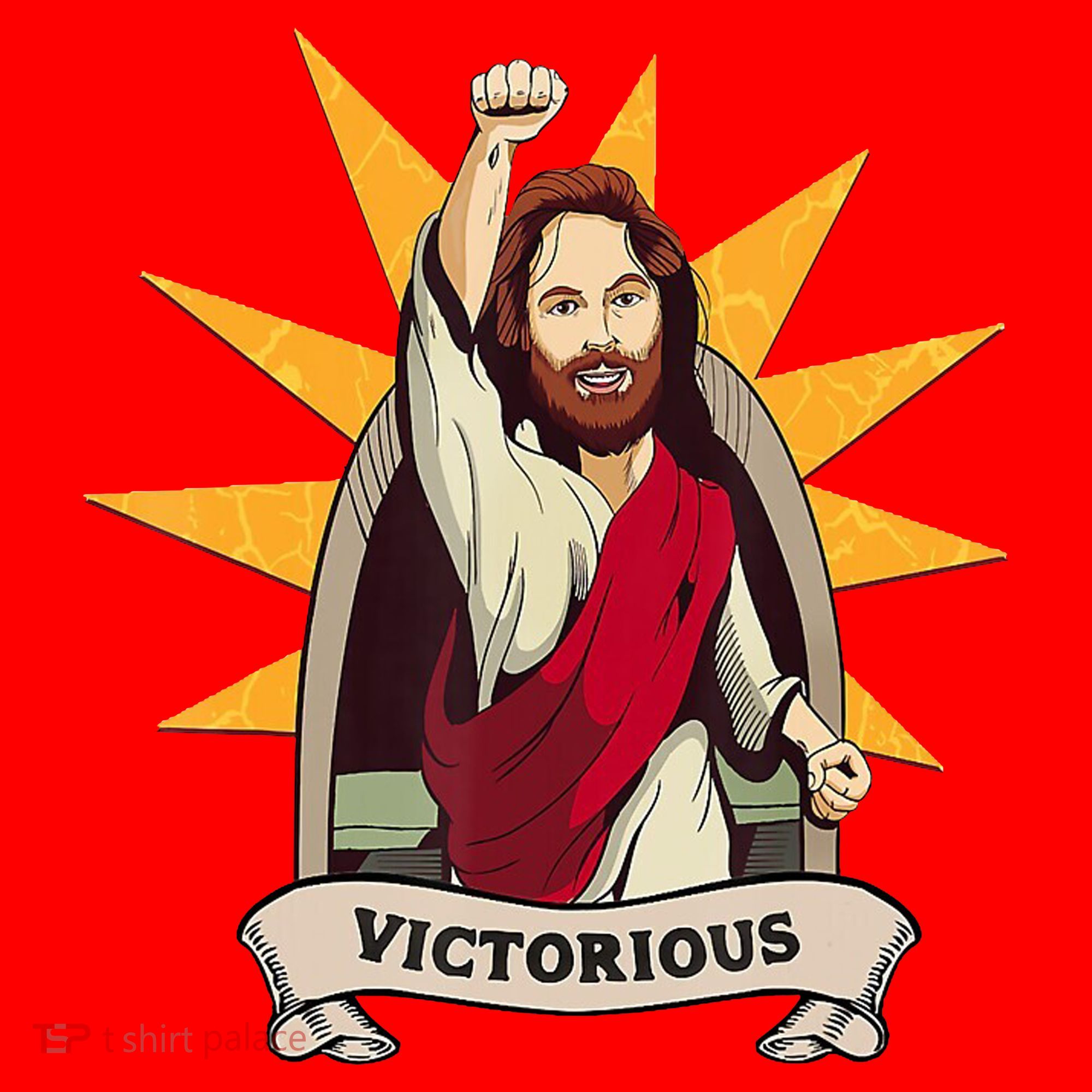 Victorious Jesus Santa Hat