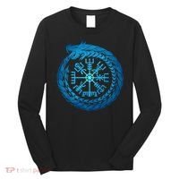 Vegvisir Jormungandr World Serpent Long Sleeve Shirt thumb 0