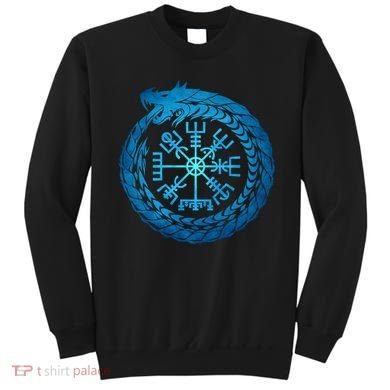 Vegvisir Jormungandr World Serpent Sweatshirt
