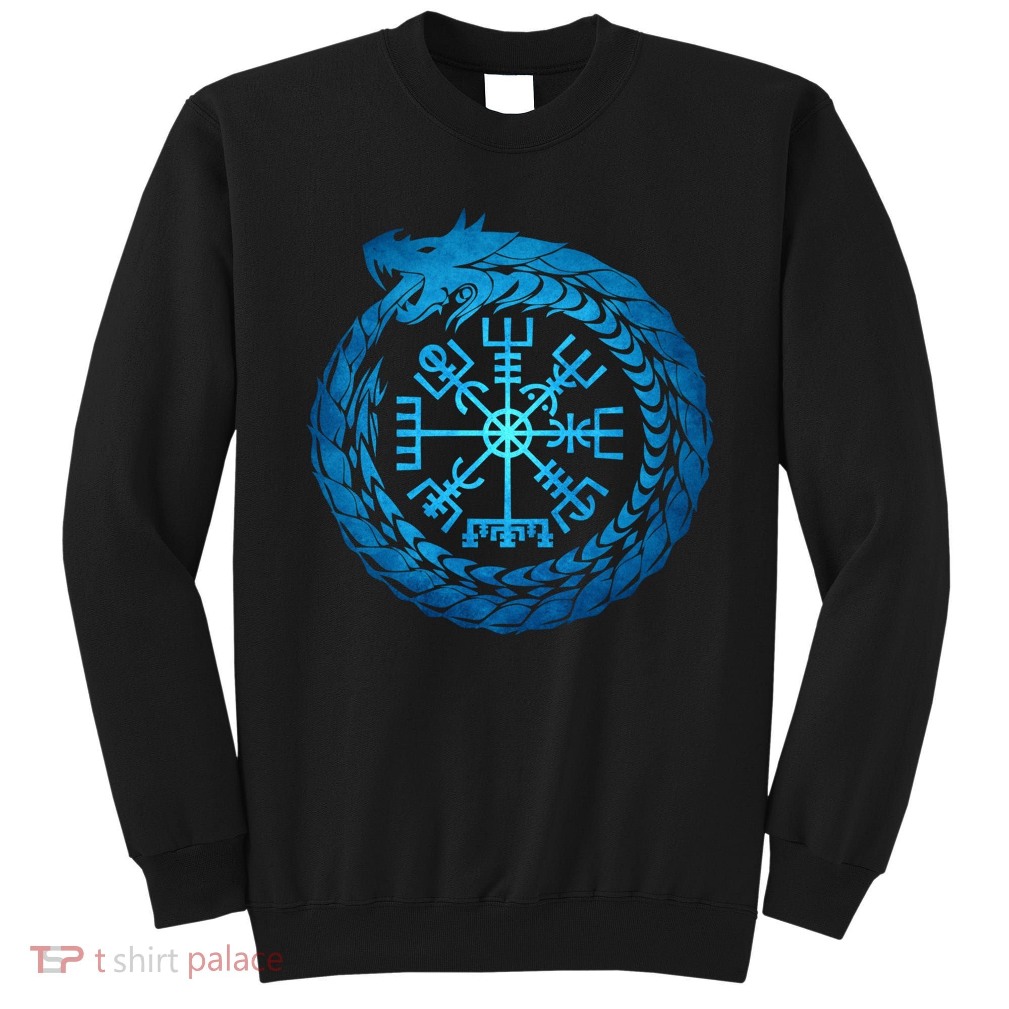 Vegvisir Jormungandr World Serpent Sweatshirt