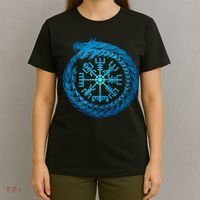 Vegvisir Jormungandr World Serpent T-Shirt thumb 4