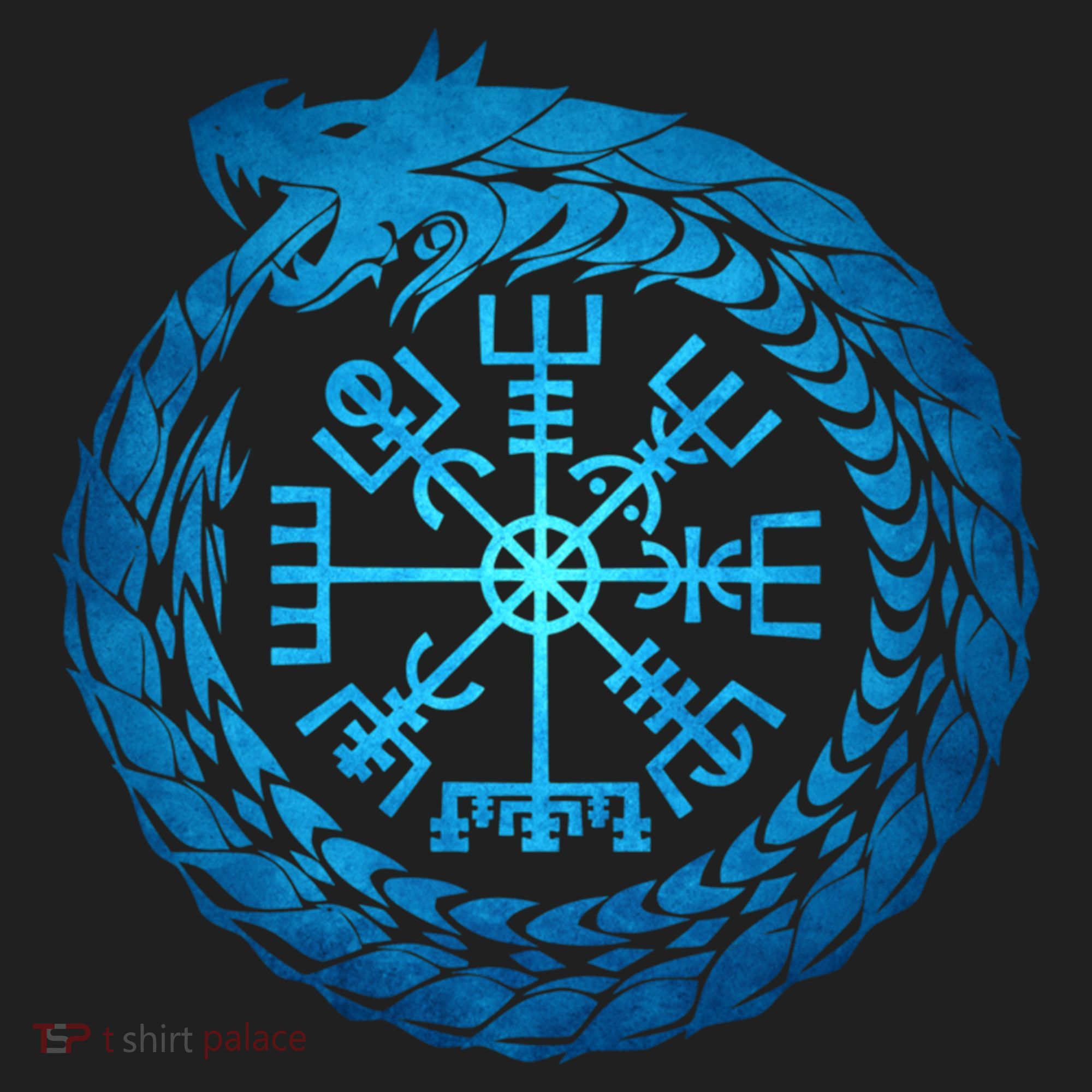 Vegvisir Jormungandr World Serpent Beanie