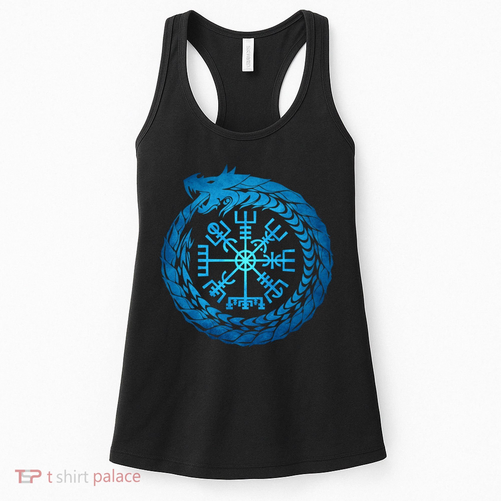 Vegvisir Jormungandr World Serpent Women's Tank Top