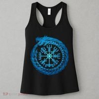 Vegvisir Jormungandr World Serpent Women's Tank Top thumb 3