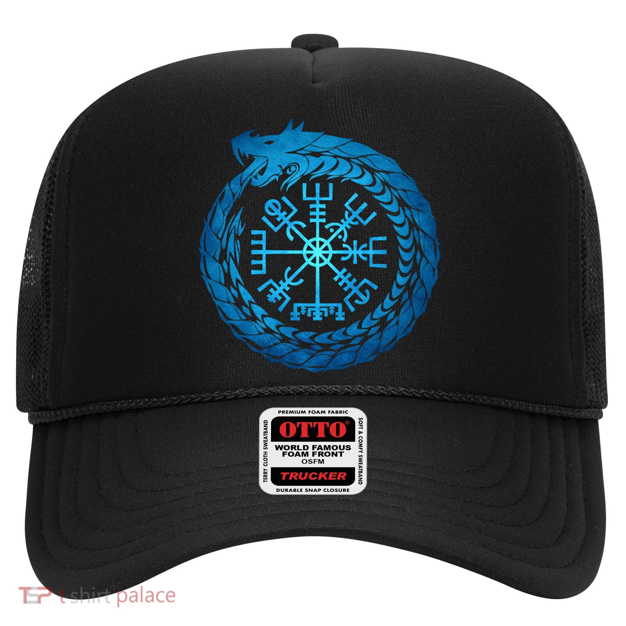 Vegvisir Jormungandr World Serpent Hat
