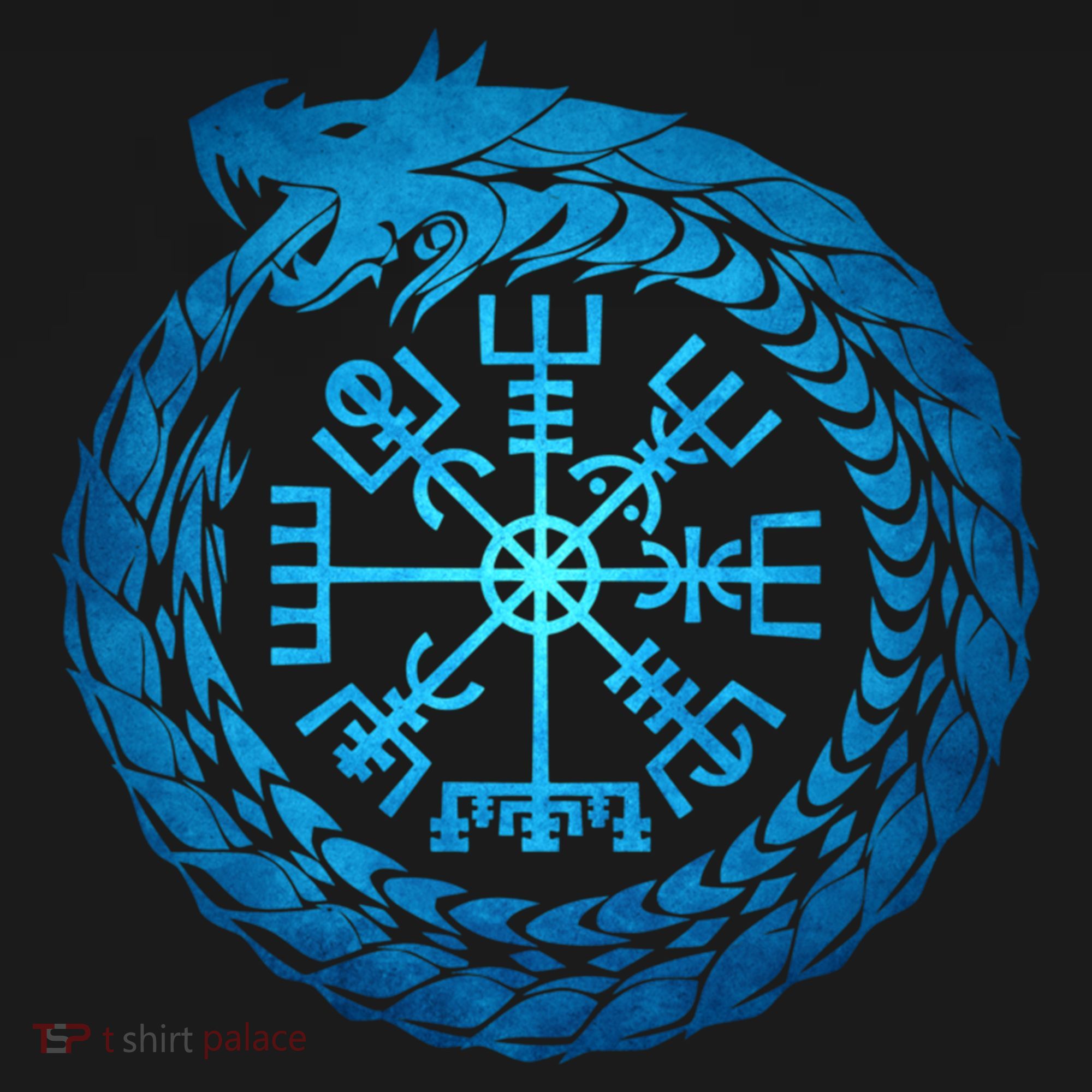 Vegvisir Jormungandr World Serpent Visor