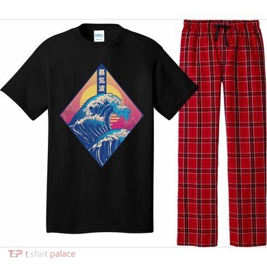 Vaporwave Japanese Wave Pajama Set