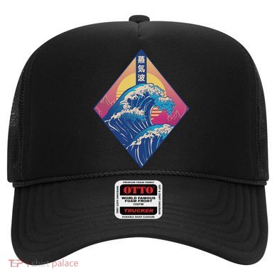 Vaporwave Japanese Wave Hat