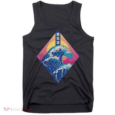 Vaporwave Japanese Wave Tank Top