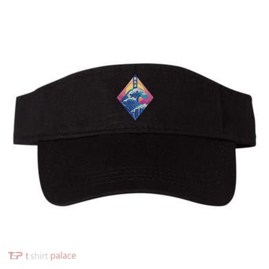 Vaporwave Japanese Wave Visor