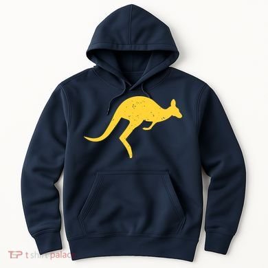 Vintage Kangaroo Australia Aussie Roo Kangaroo Pullover Hoodie Hoodie
