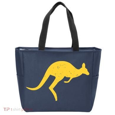 Vintage Kangaroo Australia Aussie Roo Kangaroo Pullover Hoodie Tote Bag