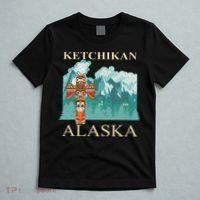 Vintage Ketchikan Alaska Native American Indian Totem T-Shirt thumb 5