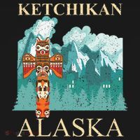 Vintage Ketchikan Alaska Native American Indian T-Shirt thumb 7