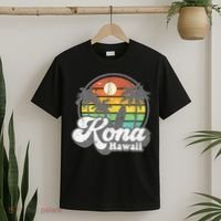Vintage Kona Beach Hawaii Surf Hawaiian Surfing 70S T-Shirt thumb 2