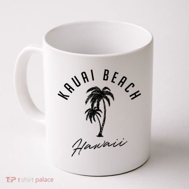 Vintage Kauai Beach Hawaii Coffee Mug