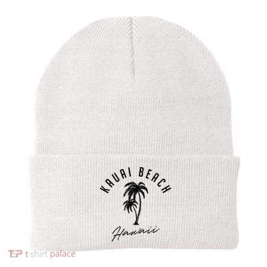 Vintage Kauai Beach Hawaii Beanie