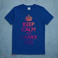 Vintage Keep Calm And Carry On Gift T-Shirt thumb 5