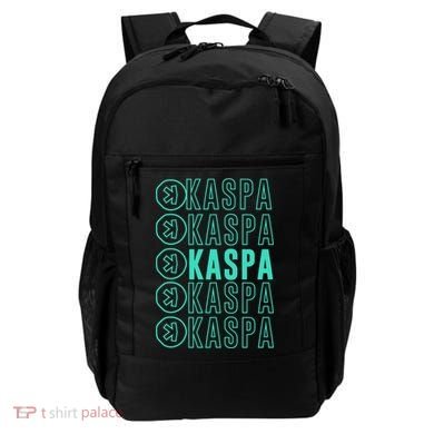 Vibrant Kaspa Crypto Colors Bold Kaspa Miner Kaspa Mining Crypto Bullrun Backpack