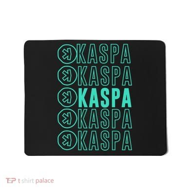 Vibrant Kaspa Crypto Colors Bold Kaspa Miner Kaspa Mining Crypto Bullrun Mousepad
