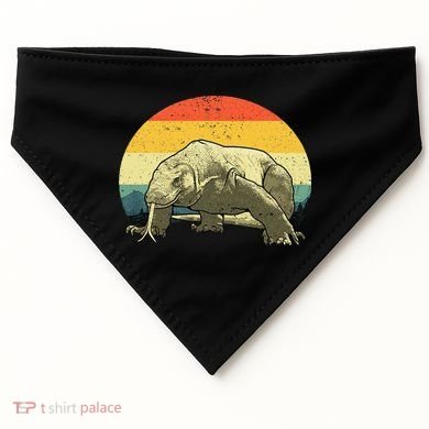 Vintage Komodo Dragon USA-Made Doggie Bandana