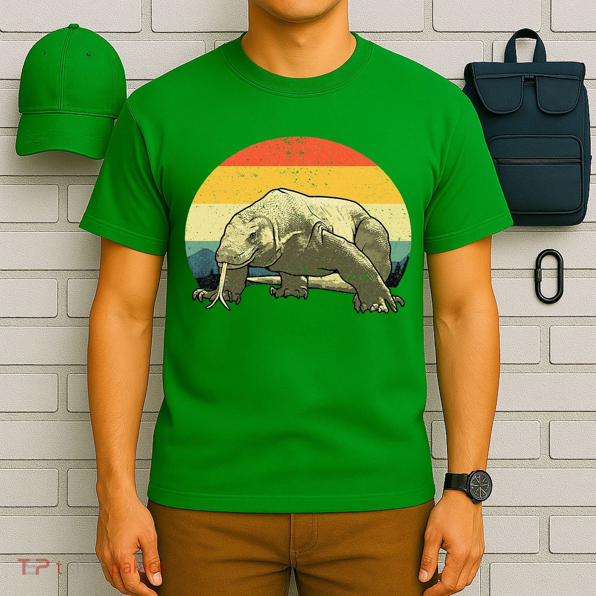 Vintage Komodo Dragon T-Shirt