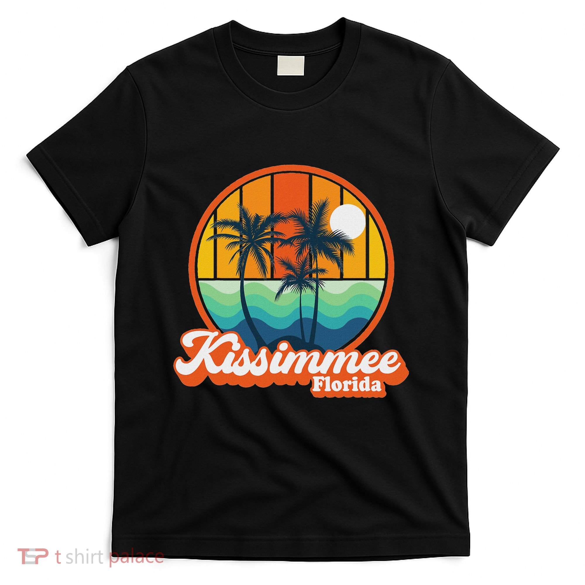 Vintage Kissimmee Florida Summer Vacation Beach Souvenirs T-Shirt