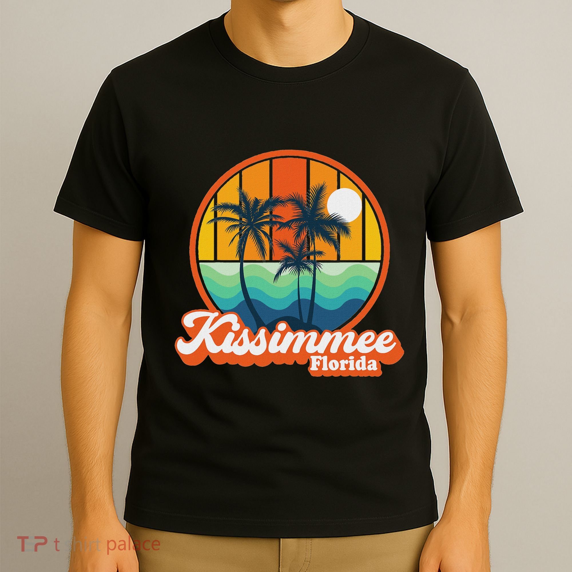 Vintage Kissimmee Florida Summer Vacation Beach Souvenirs T-Shirt