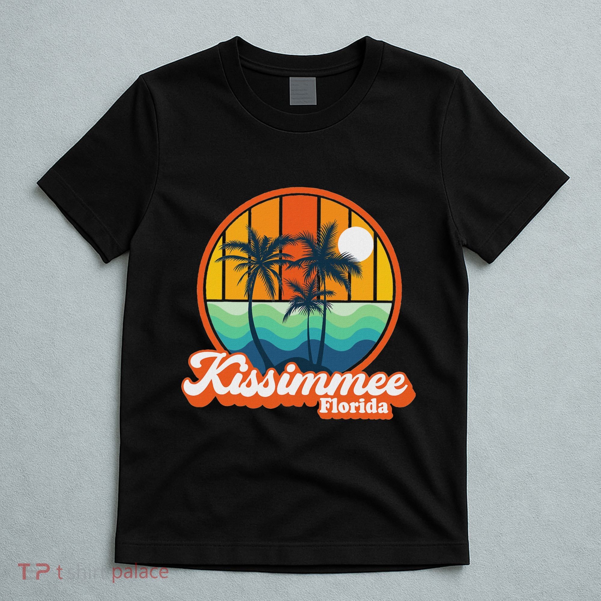 Vintage Kissimmee Florida Summer Vacation Beach Souvenirs T-Shirt