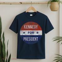 Vintage Kennedy For President JFK 1960 Election T-Shirt thumb 2
