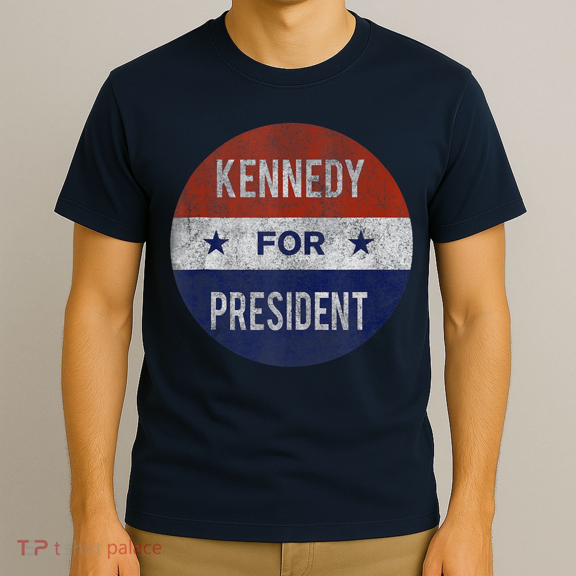 Vintage Kennedy For President JFK 1960 Election T-Shirt