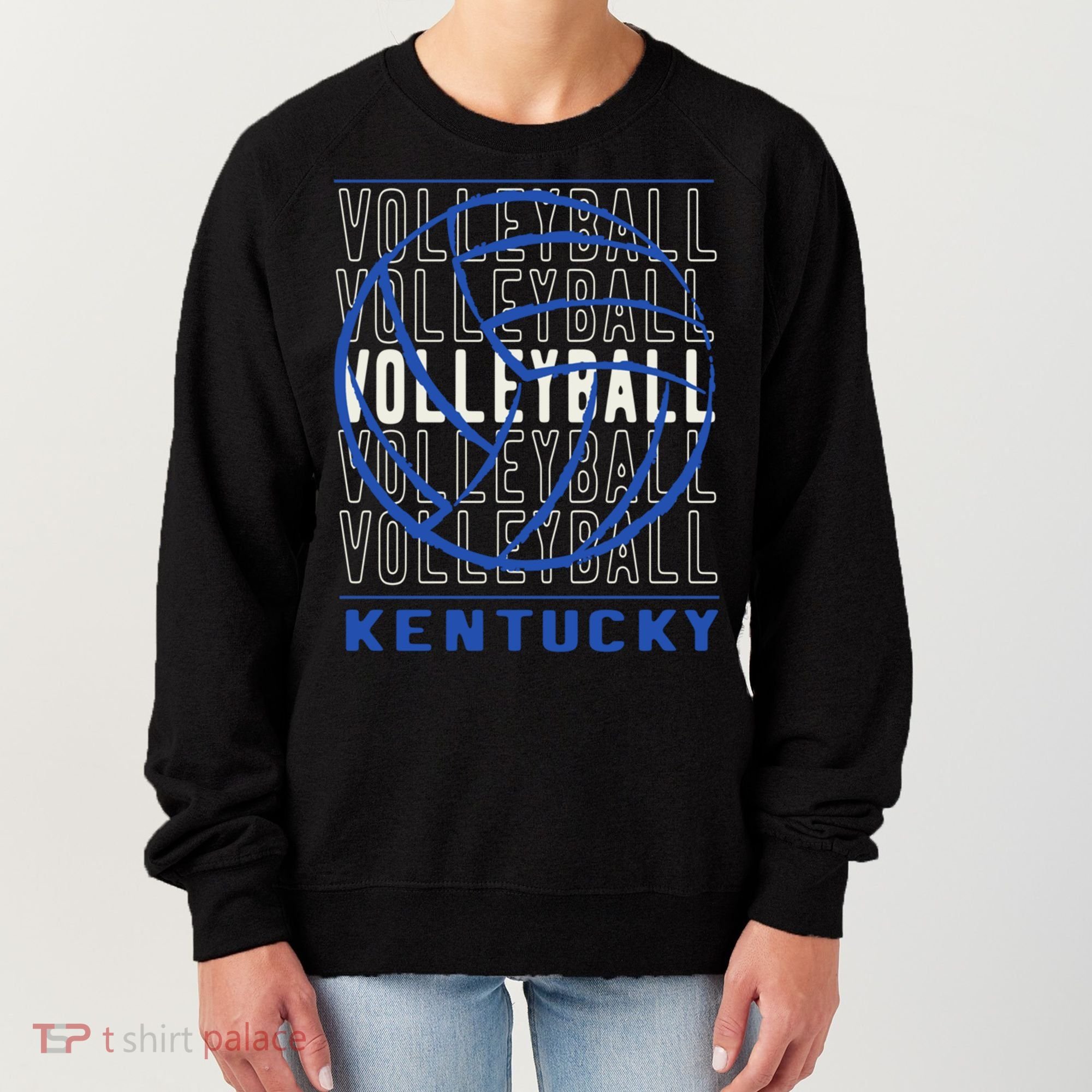 Volleyball Kentucky Gift Women's Sweatshirt