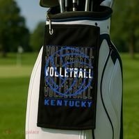 Volleyball Kentucky Gift Golf Towel thumb 2