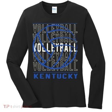 Volleyball Kentucky Gift Women's Long Sleeve Shirt