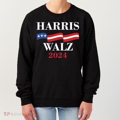 Vote Kamala Harris Tim Walz 2024 Election Women's Sweatshirt
