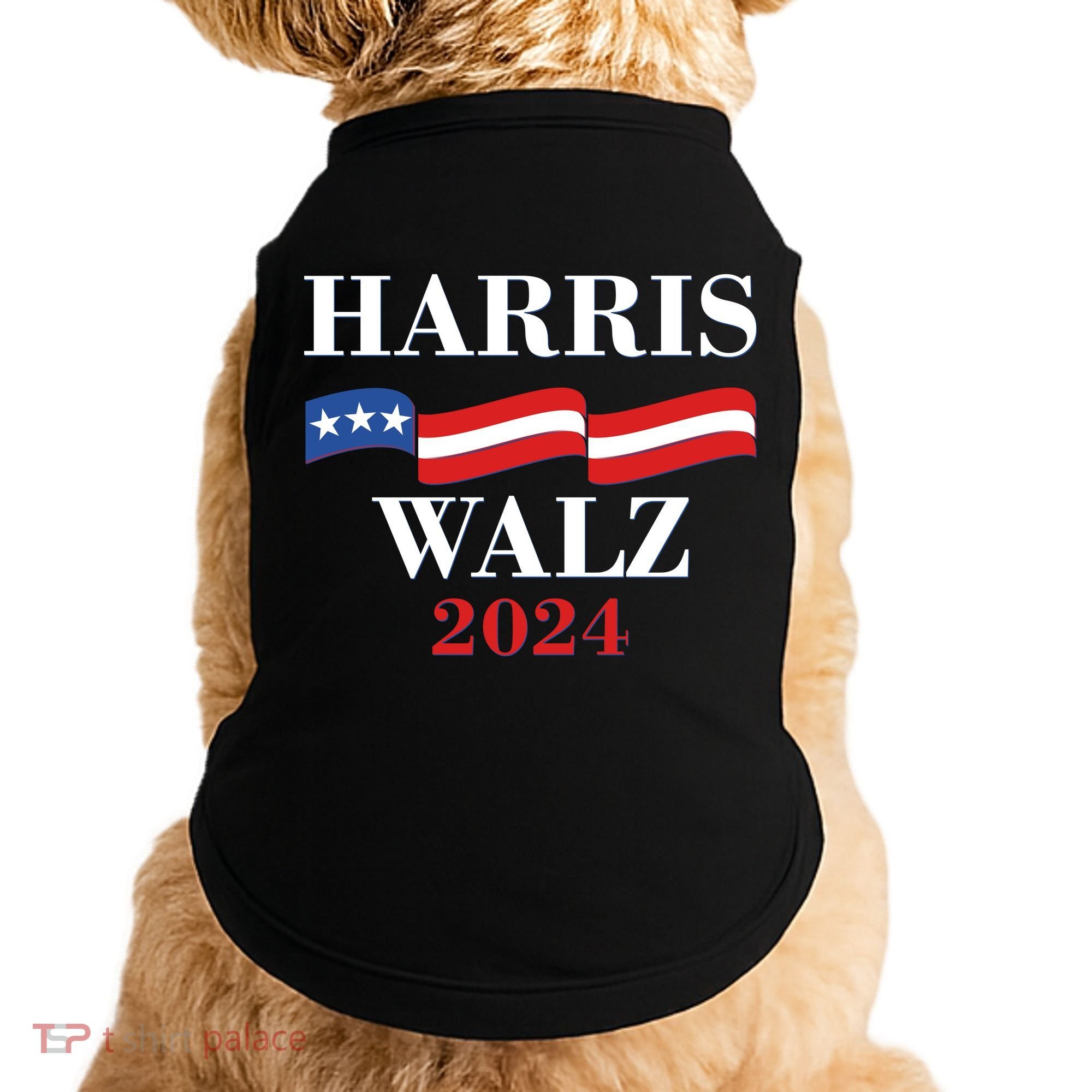 Vote Kamala Harris Tim Walz 2024 Election Doggie Tank