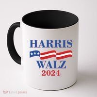 Vote Kamala Harris Tim Walz 2024 Election Coffee Mug thumb 0
