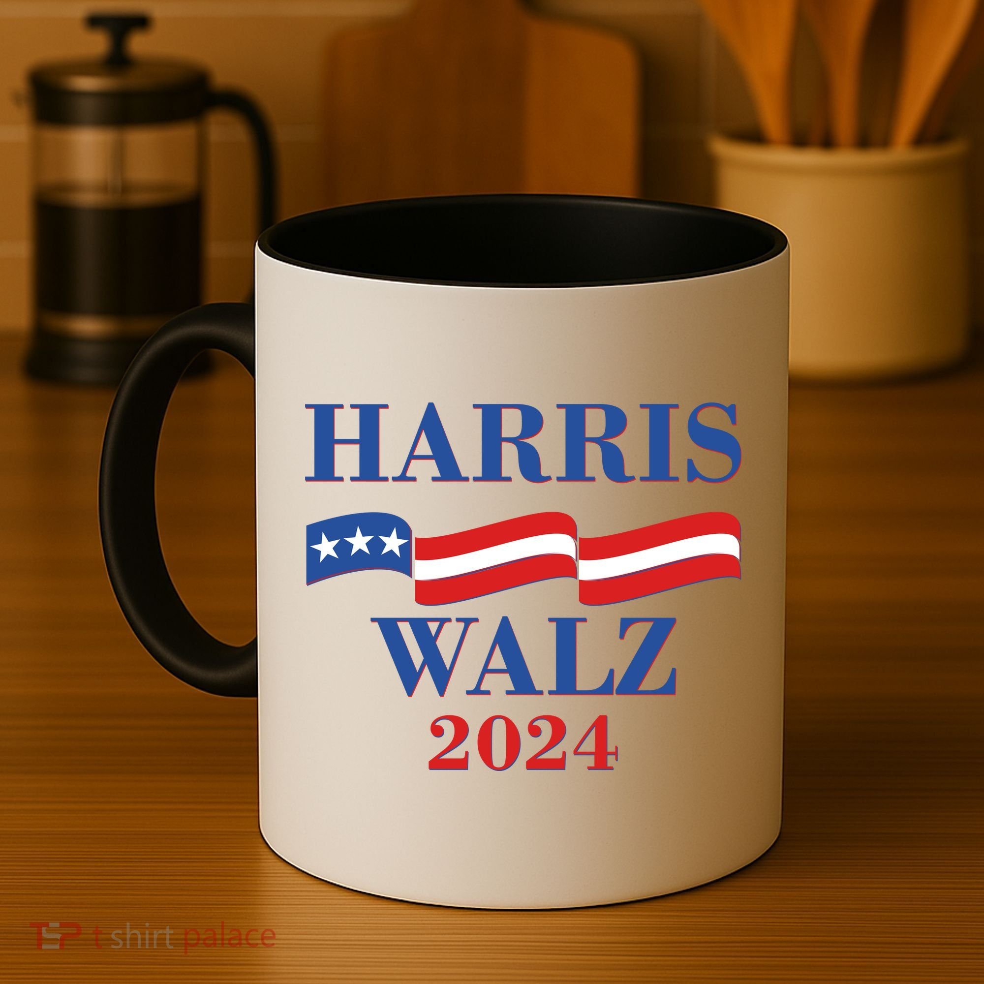 Vote Kamala Harris Tim Walz 2024 Election Coffee Mug
