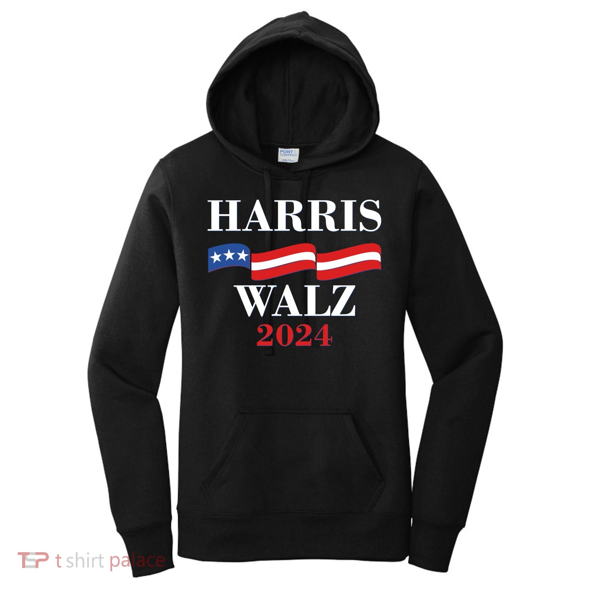 Vote Kamala Harris Tim Walz 2024 Election Women's Hoodie