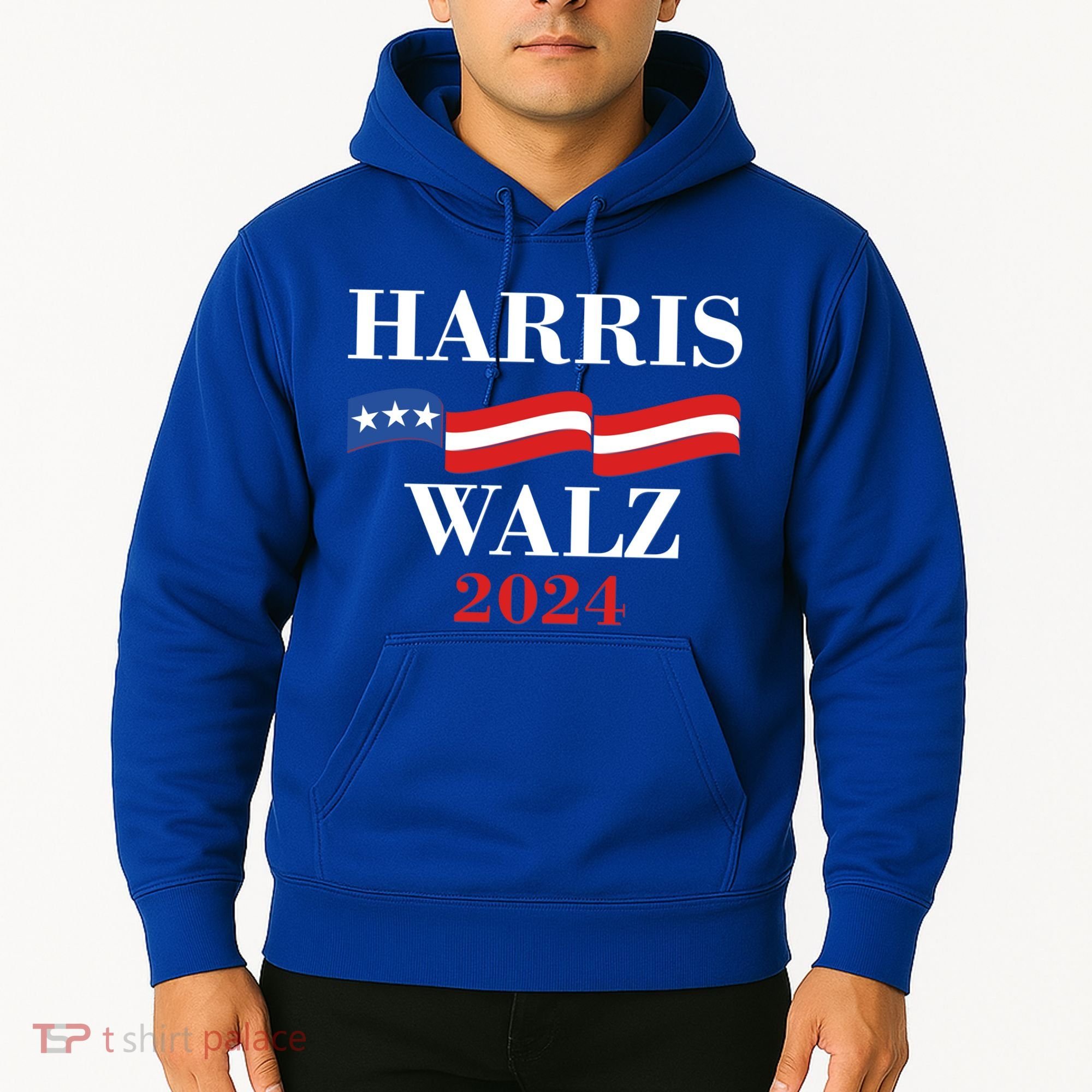 Vote Kamala Harris Tim Walz 2024 Election Hoodie