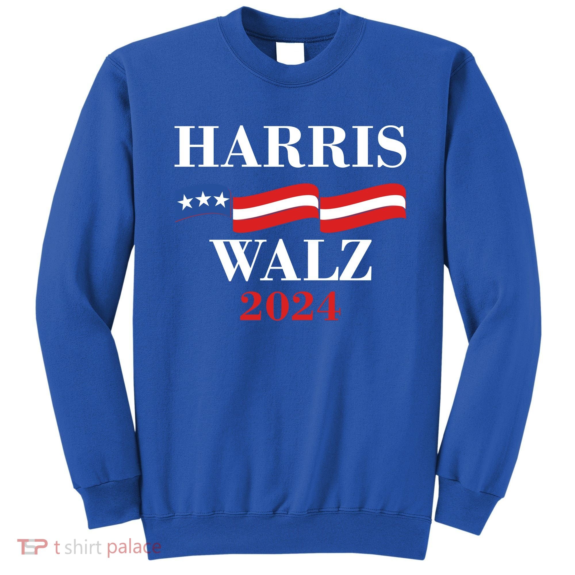 Vote Kamala Harris Tim Walz 2024 Election Sweatshirt