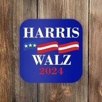 Vote Kamala Harris Tim Walz 2024 Election Coaster thumb 0