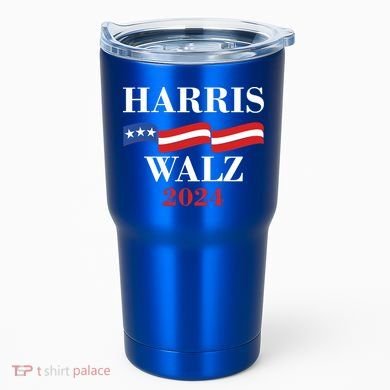 Vote Kamala Harris Tim Walz 2024 Election Tumbler