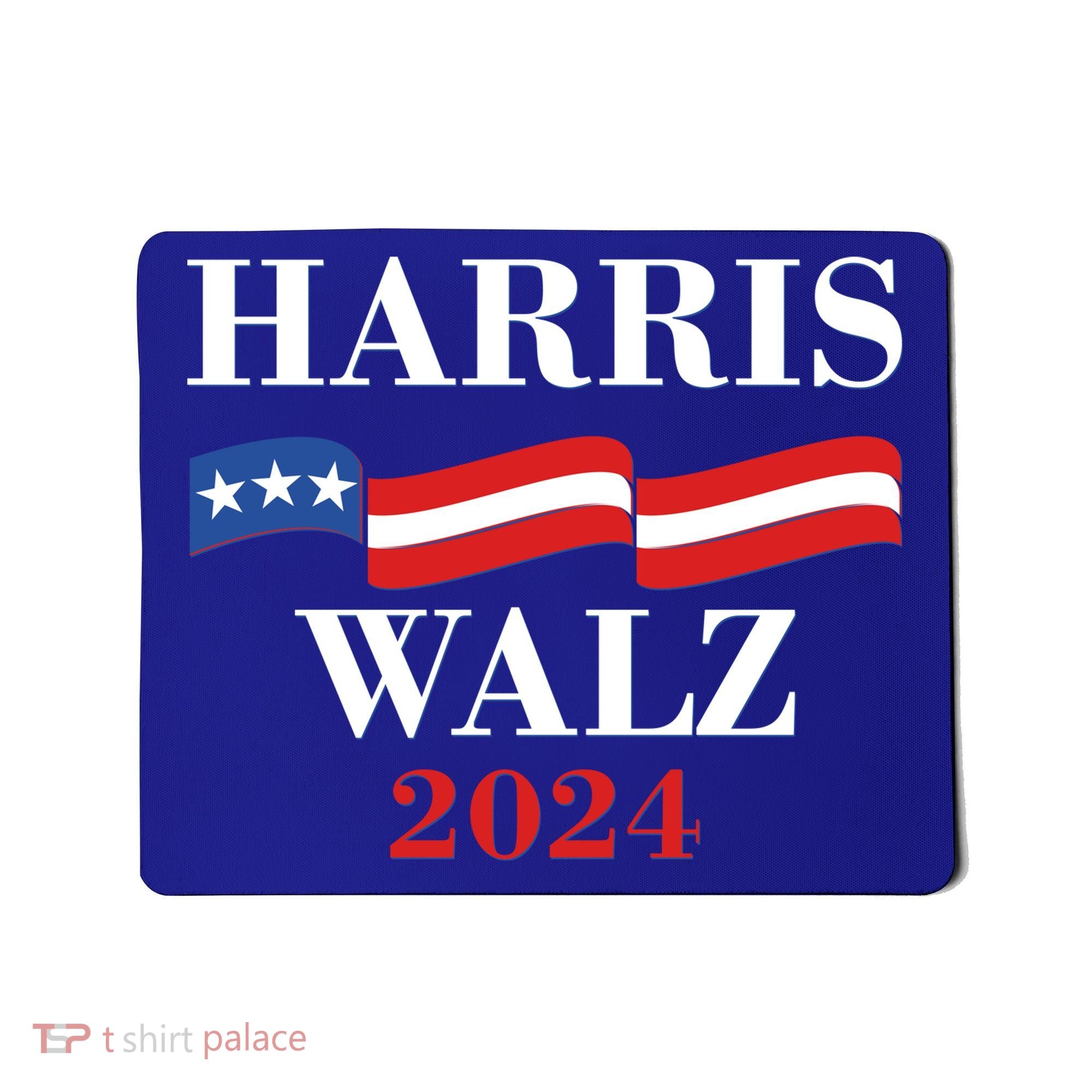 Vote Kamala Harris Tim Walz 2024 Election Mousepad