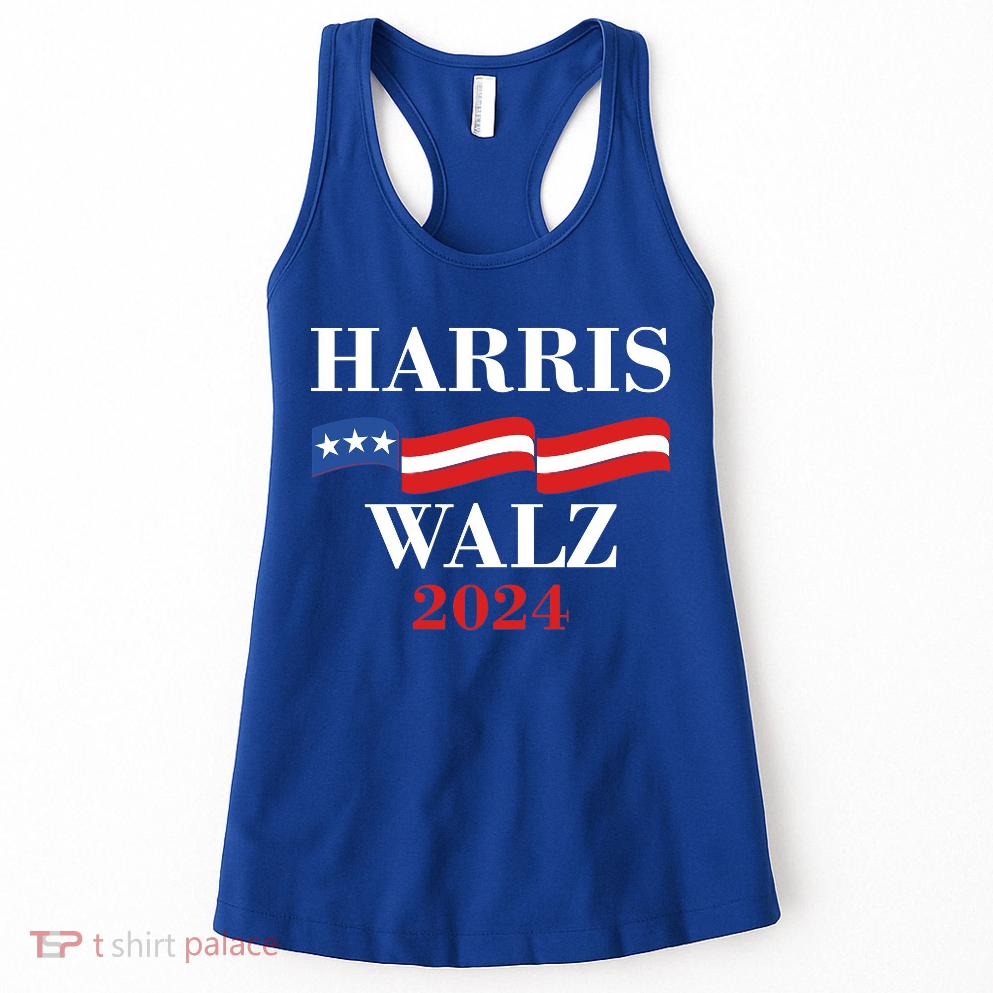 Vote Kamala Harris Tim Walz 2024 Election Women's Tank Top