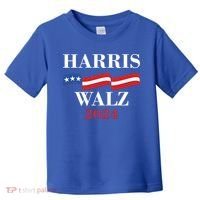 Vote Kamala Harris Tim Walz 2024 Election Toddler T-Shirt thumb 0